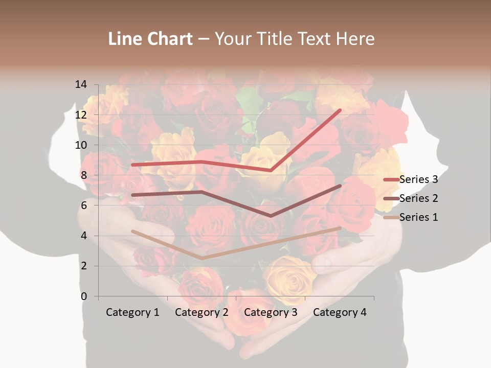 Heart Wedding Male PowerPoint Template