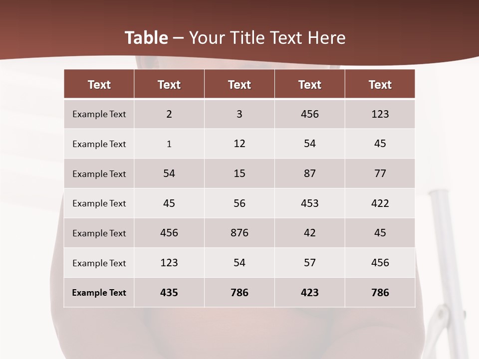 Afro American Beautiful Kid PowerPoint Template