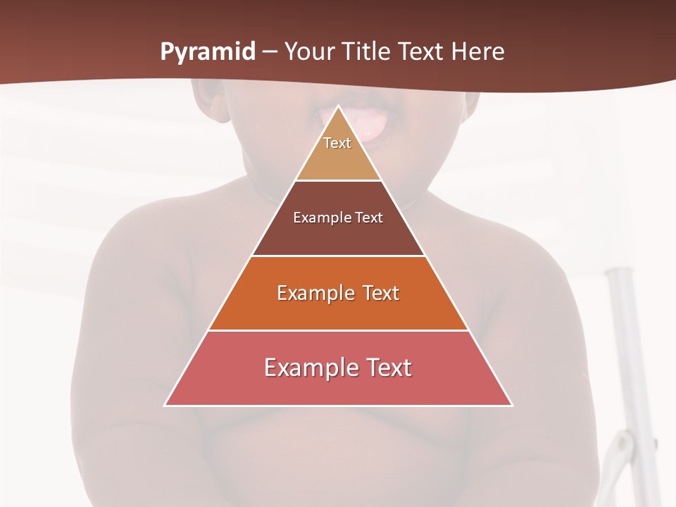 Afro American Beautiful Kid PowerPoint Template