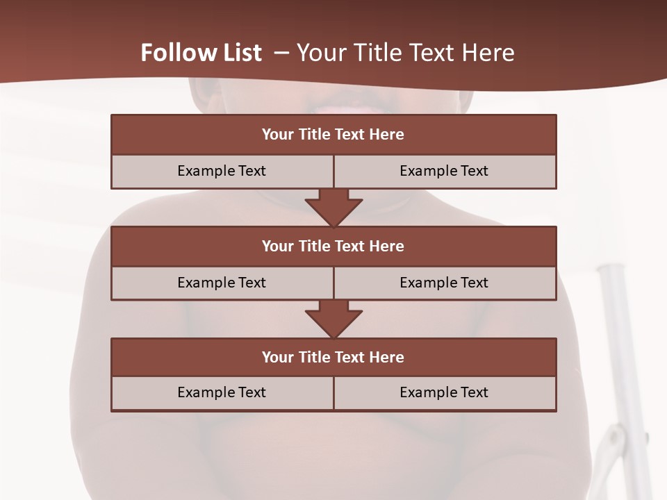 Afro American Beautiful Kid PowerPoint Template