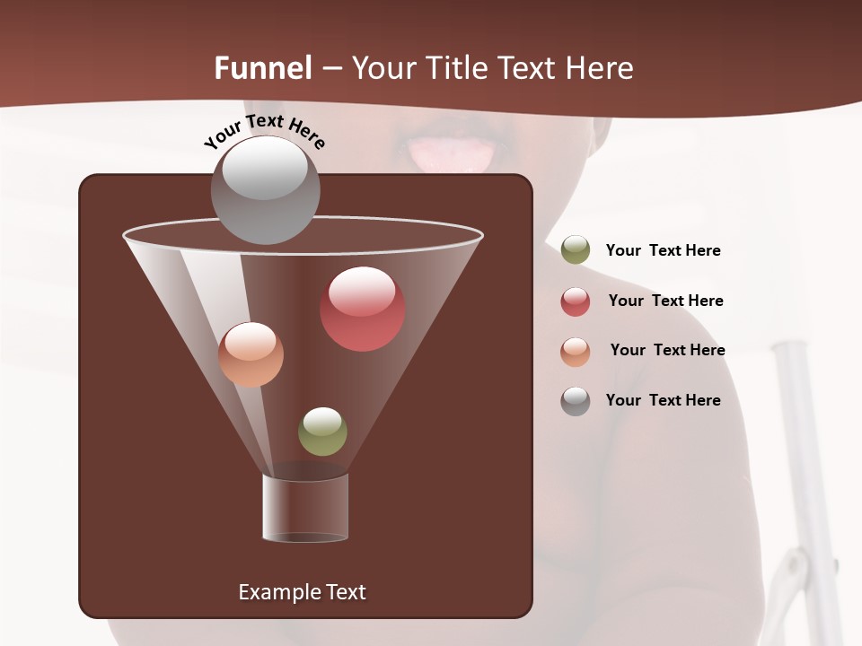 Afro American Beautiful Kid PowerPoint Template