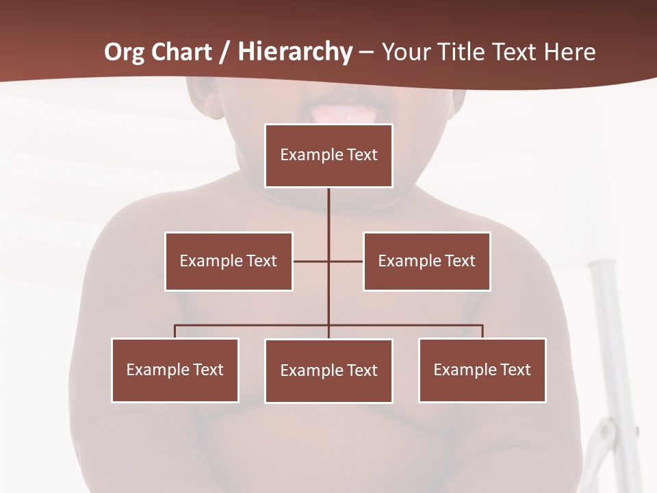 Afro American Beautiful Kid PowerPoint Template