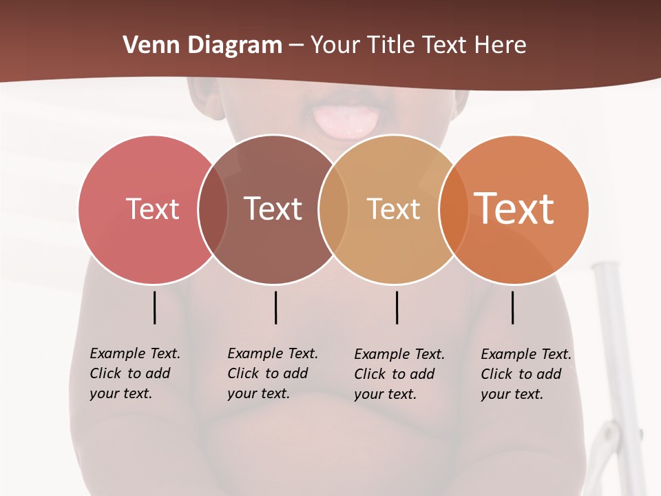 Afro American Beautiful Kid PowerPoint Template