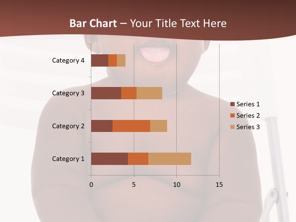 Afro American Beautiful Kid PowerPoint Template