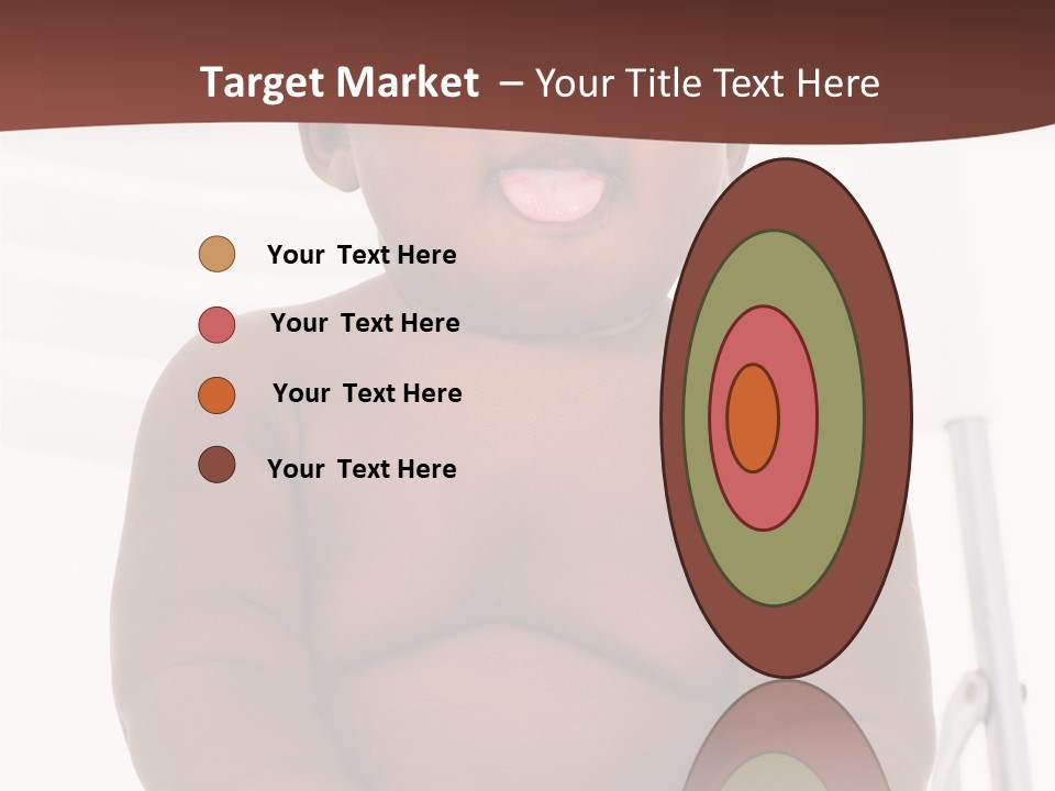 Afro American Beautiful Kid PowerPoint Template