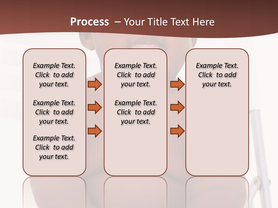 Afro American Beautiful Kid PowerPoint Template