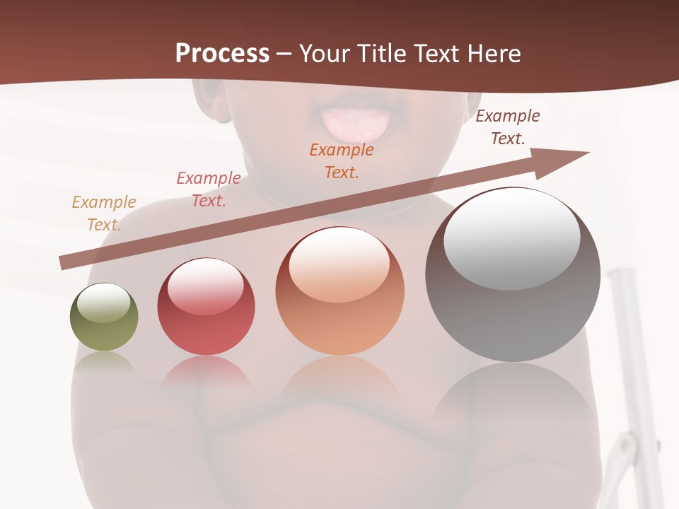 Afro American Beautiful Kid PowerPoint Template