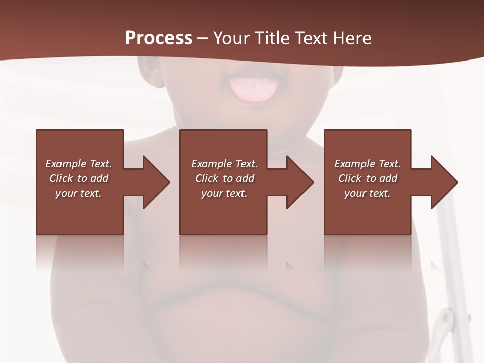 Afro American Beautiful Kid PowerPoint Template