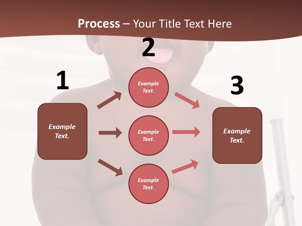 Afro American Beautiful Kid PowerPoint Template