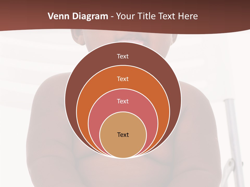 Afro American Beautiful Kid PowerPoint Template