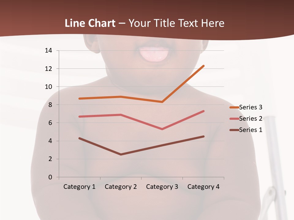 Afro American Beautiful Kid PowerPoint Template