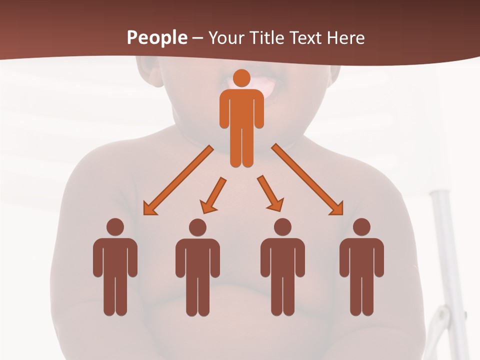 Afro American Beautiful Kid PowerPoint Template