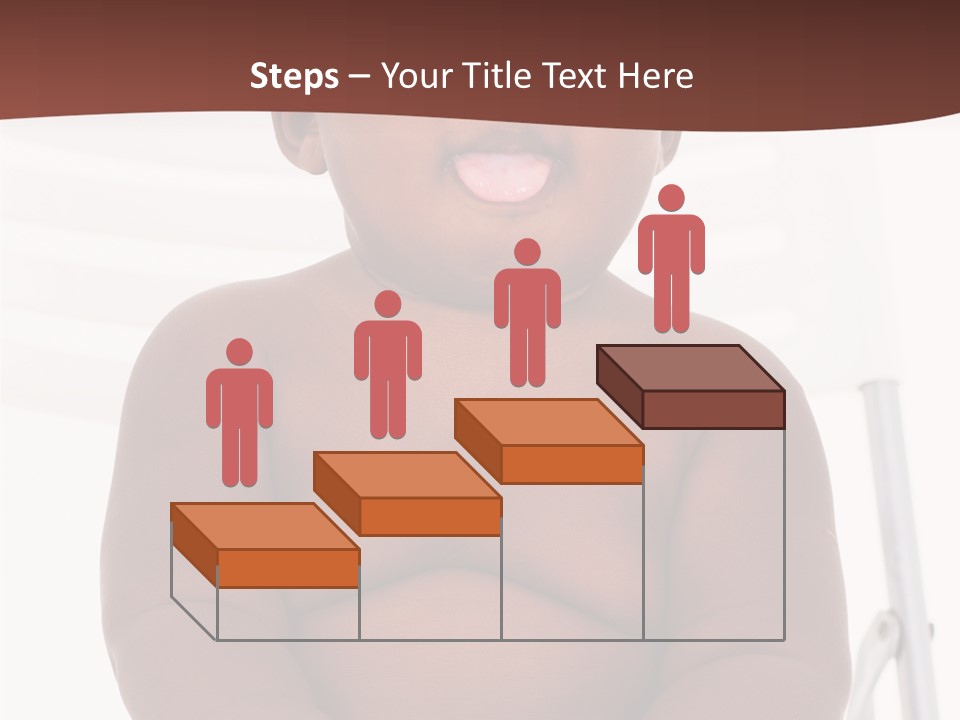 Afro American Beautiful Kid PowerPoint Template