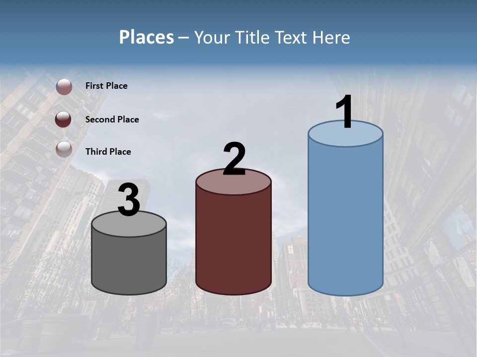 Empire State Outside Tourism PowerPoint Template