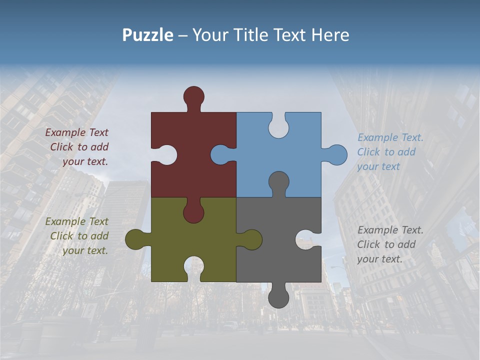 Empire State Outside Tourism PowerPoint Template