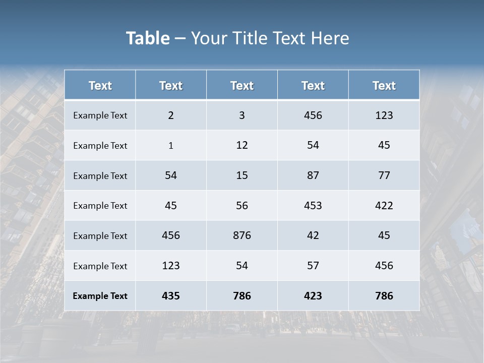 Empire State Outside Tourism PowerPoint Template