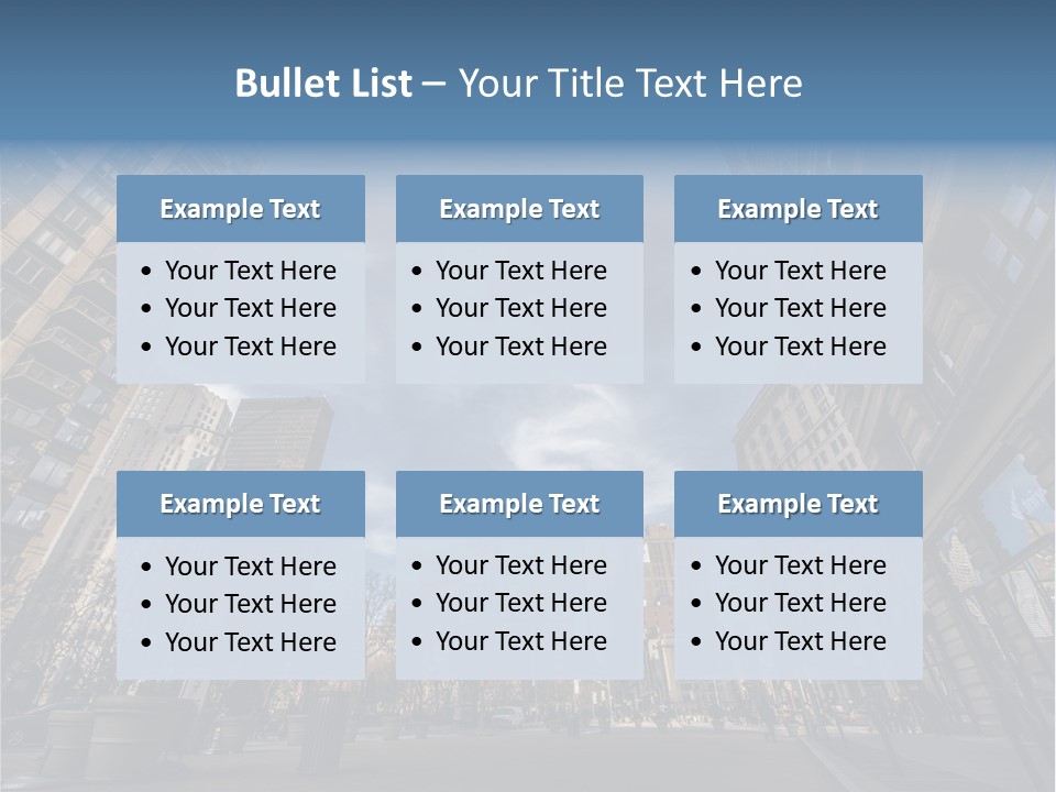 Empire State Outside Tourism PowerPoint Template