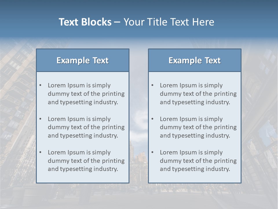 Empire State Outside Tourism PowerPoint Template