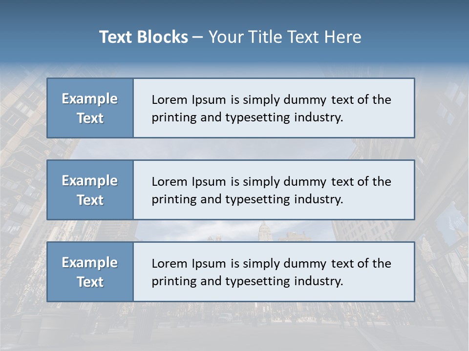 Empire State Outside Tourism PowerPoint Template