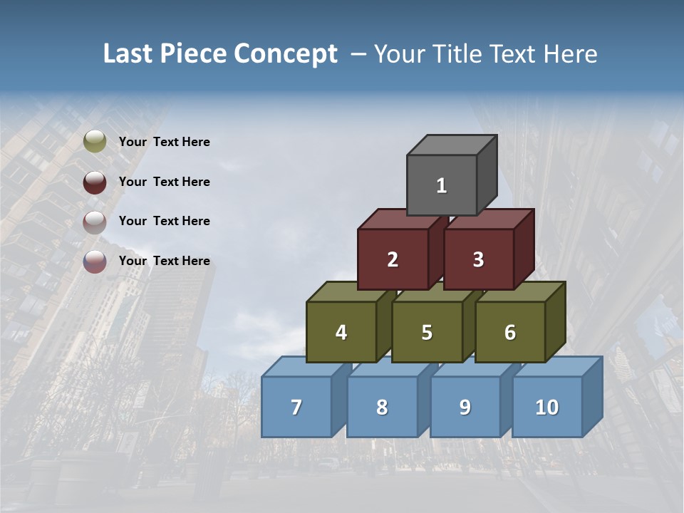 Empire State Outside Tourism PowerPoint Template