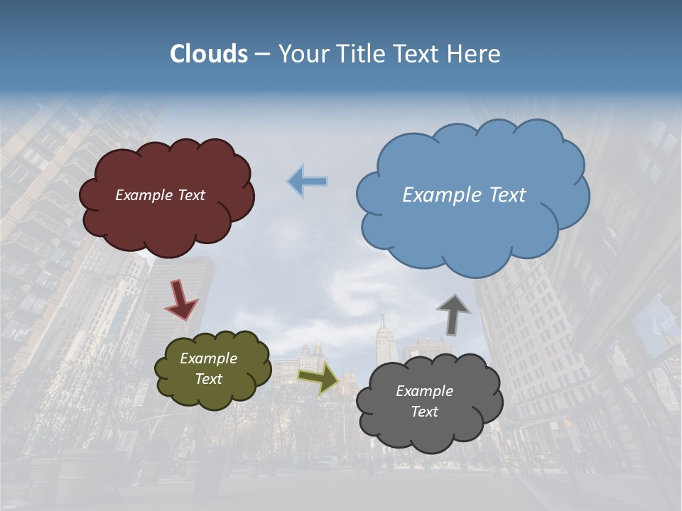 Empire State Outside Tourism PowerPoint Template