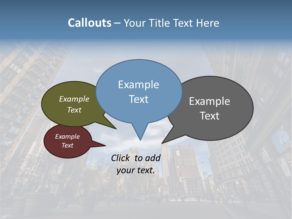 Empire State Outside Tourism PowerPoint Template