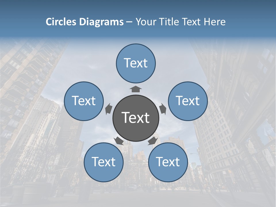 Empire State Outside Tourism PowerPoint Template