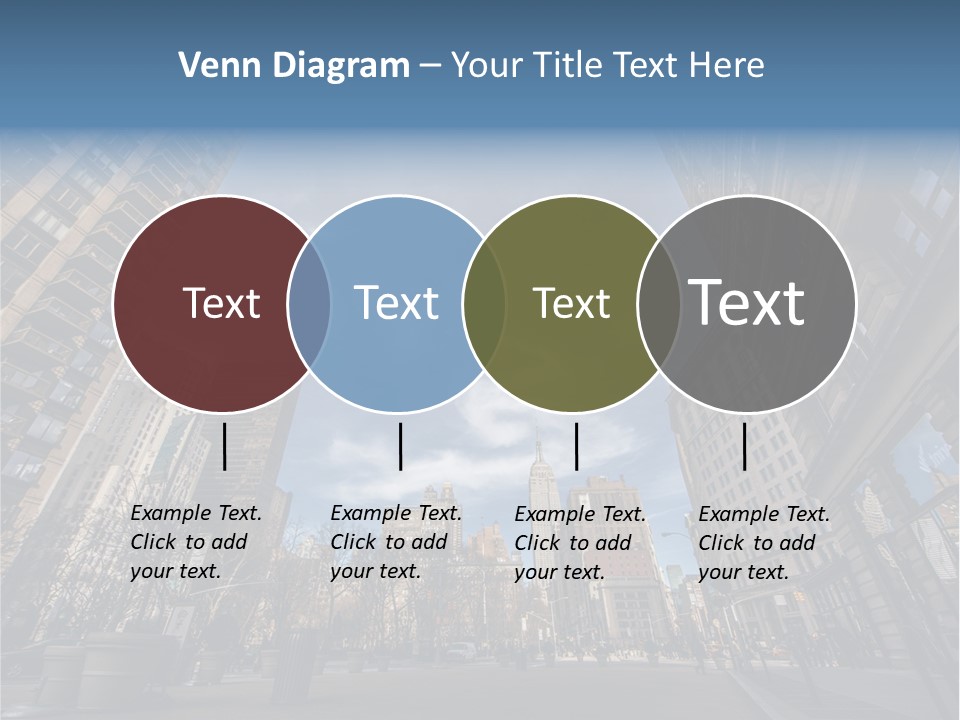 Empire State Outside Tourism PowerPoint Template
