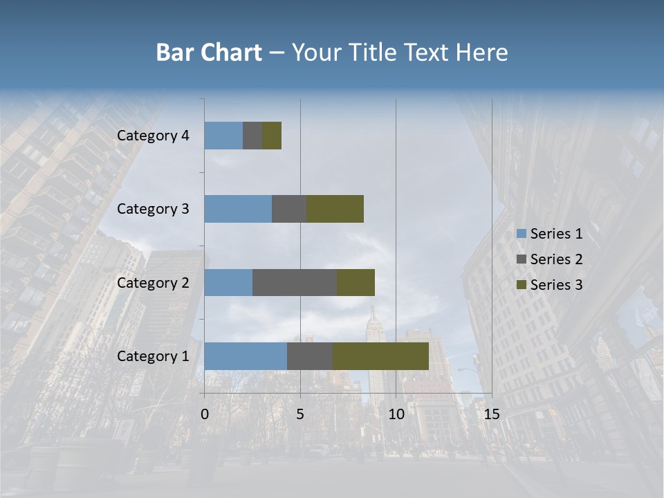 Empire State Outside Tourism PowerPoint Template