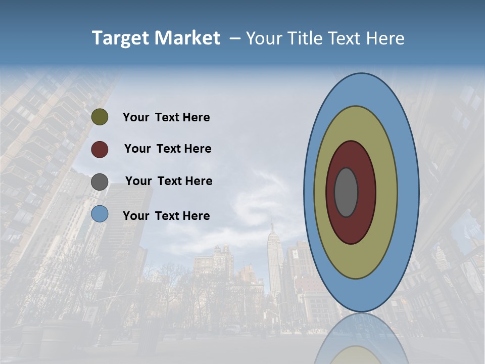 Empire State Outside Tourism PowerPoint Template