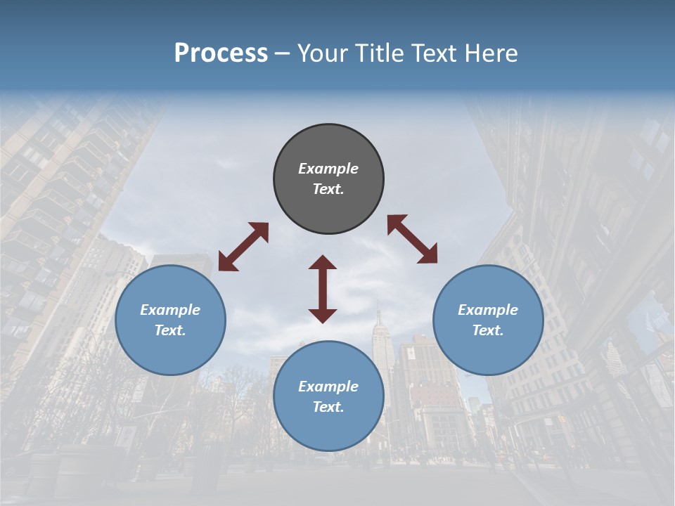 Empire State Outside Tourism PowerPoint Template