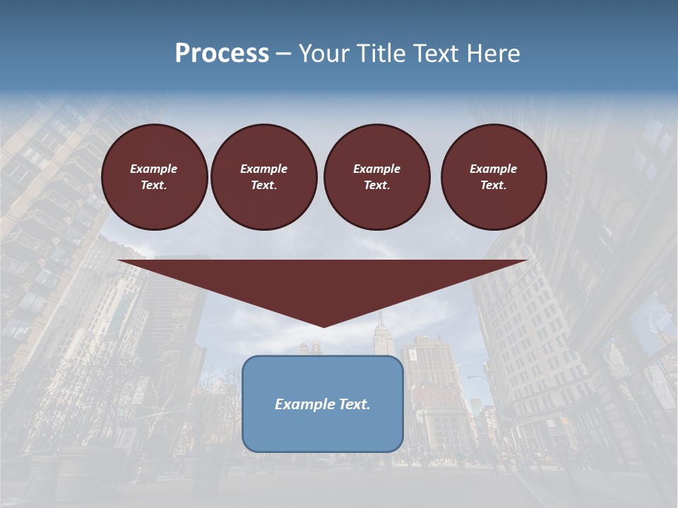 Empire State Outside Tourism PowerPoint Template