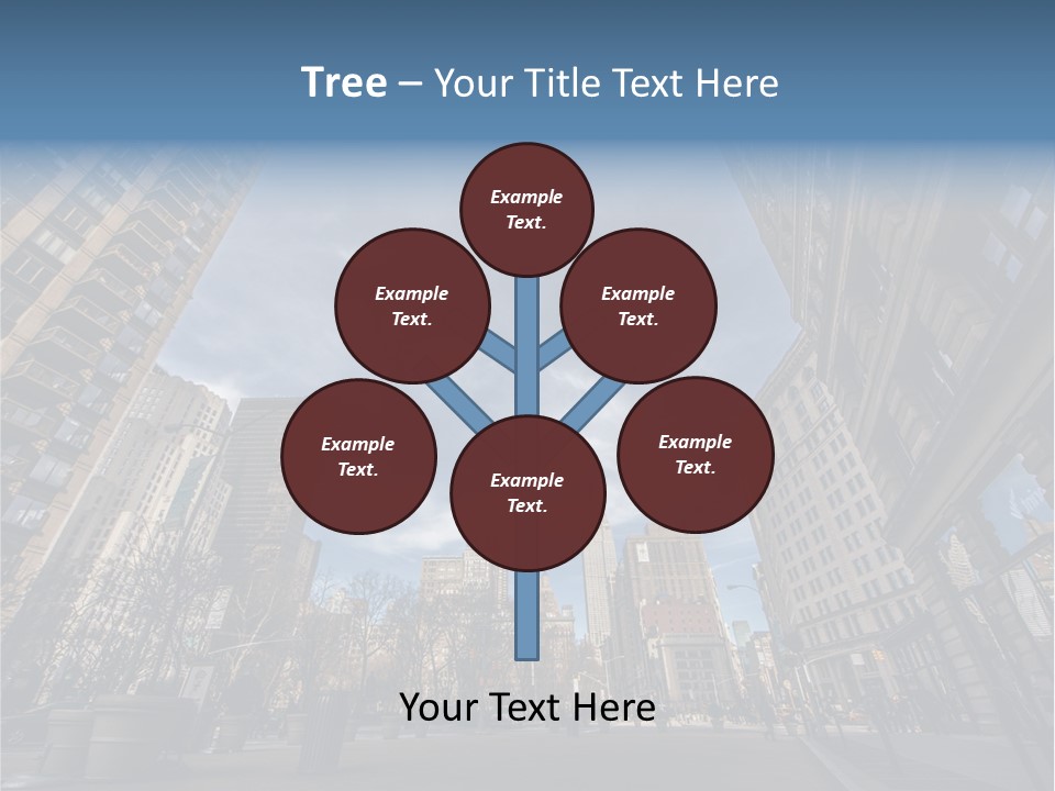 Empire State Outside Tourism PowerPoint Template