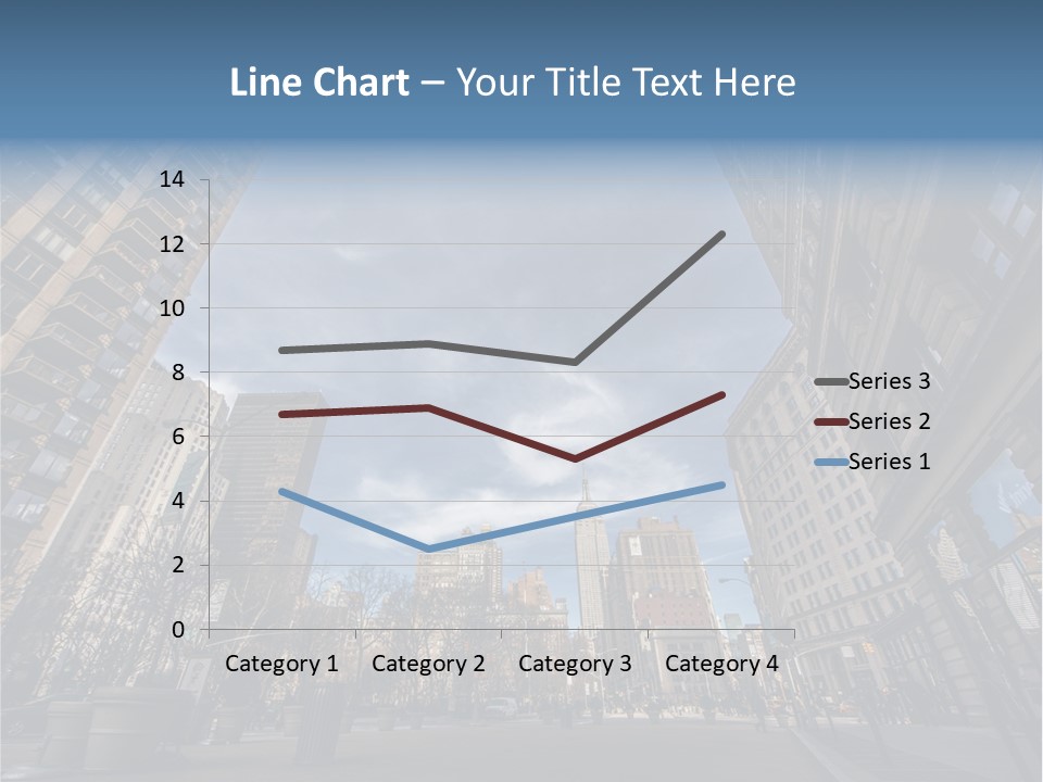 Empire State Outside Tourism PowerPoint Template