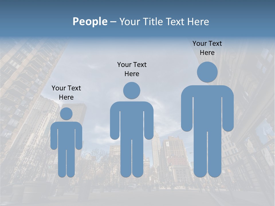 Empire State Outside Tourism PowerPoint Template