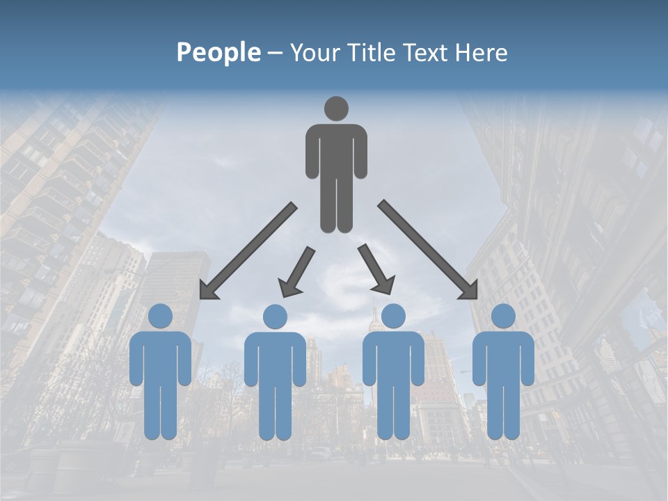 Empire State Outside Tourism PowerPoint Template