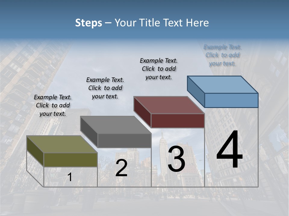 Empire State Outside Tourism PowerPoint Template
