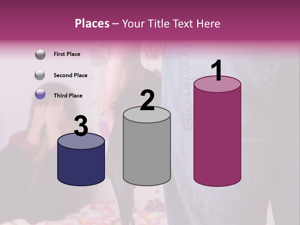 Problem Conflict Childhood PowerPoint Template