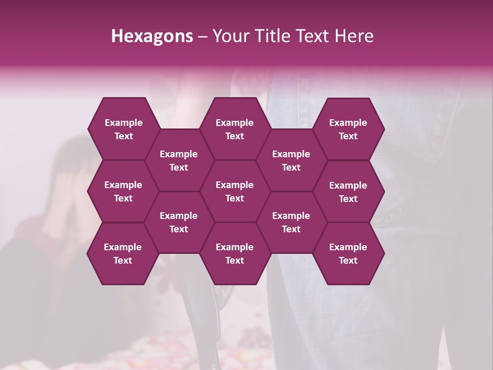 Problem Conflict Childhood PowerPoint Template