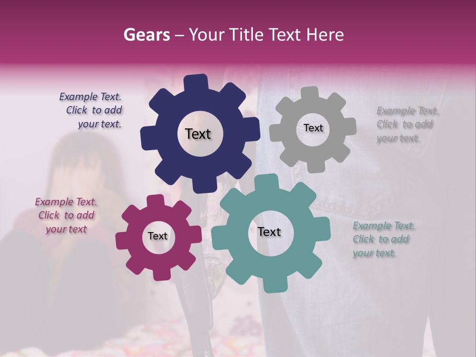 Problem Conflict Childhood PowerPoint Template