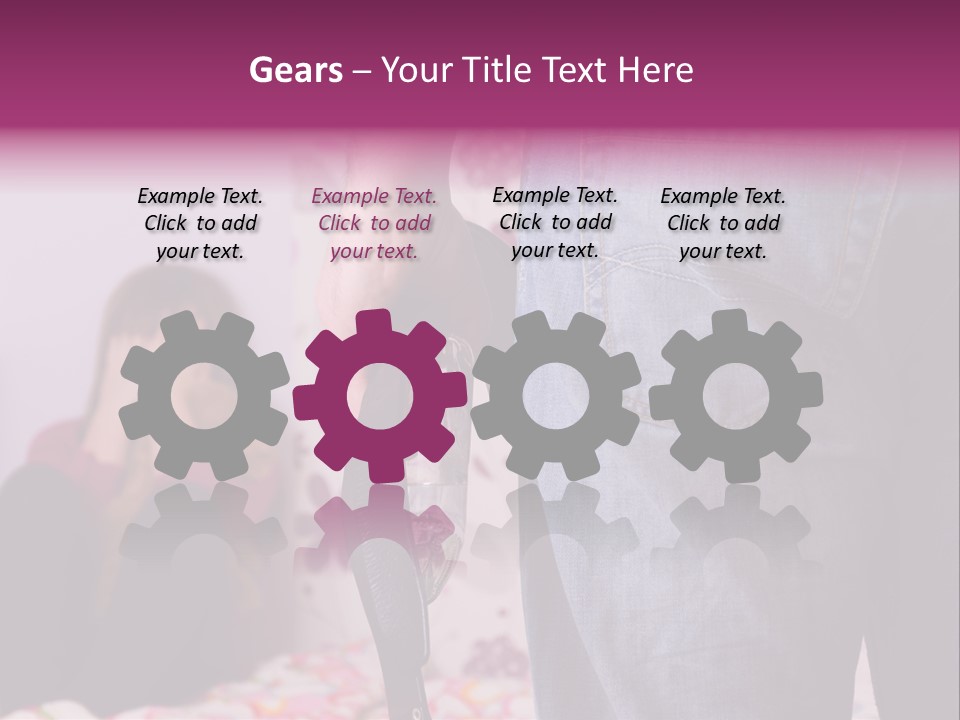 Problem Conflict Childhood PowerPoint Template