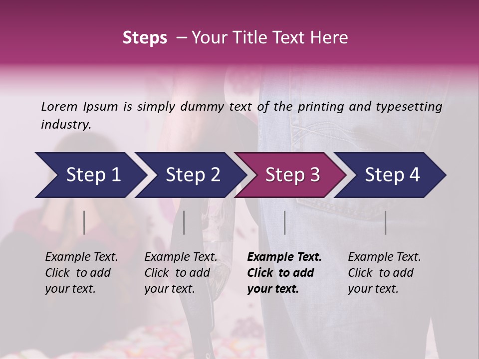 Problem Conflict Childhood PowerPoint Template