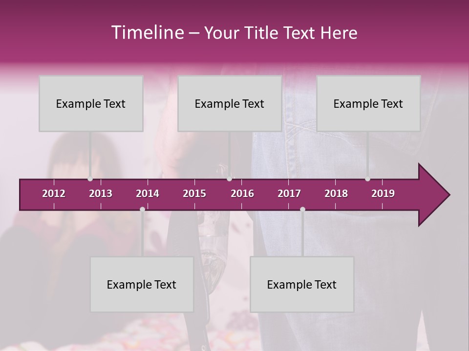 Problem Conflict Childhood PowerPoint Template