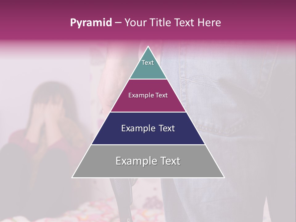 Problem Conflict Childhood PowerPoint Template