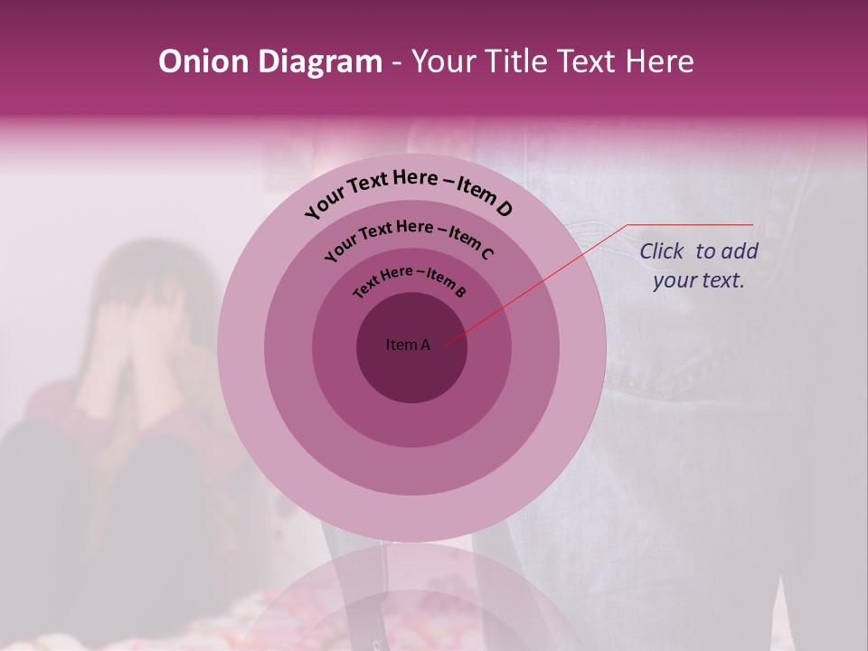Problem Conflict Childhood PowerPoint Template