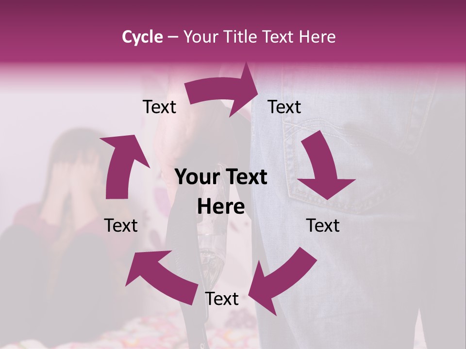 Problem Conflict Childhood PowerPoint Template