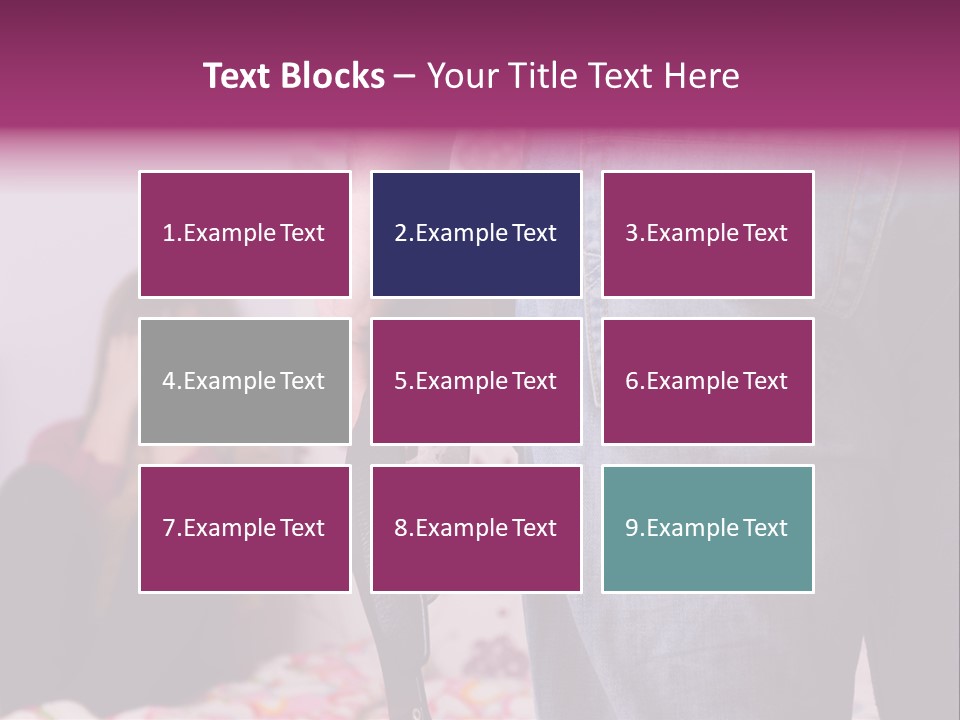 Problem Conflict Childhood PowerPoint Template