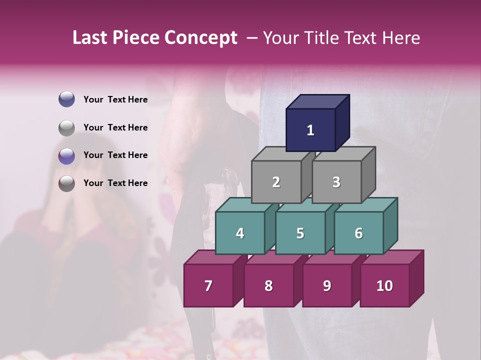 Problem Conflict Childhood PowerPoint Template