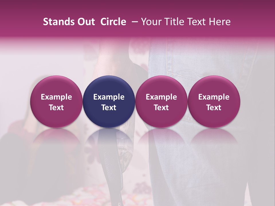 Problem Conflict Childhood PowerPoint Template