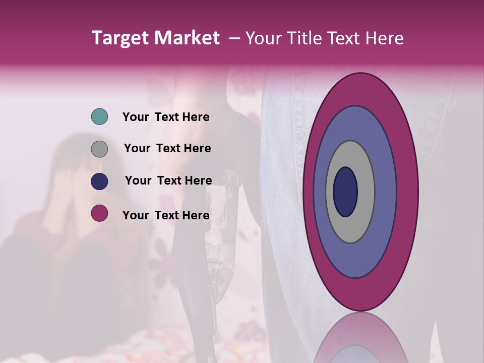 Problem Conflict Childhood PowerPoint Template